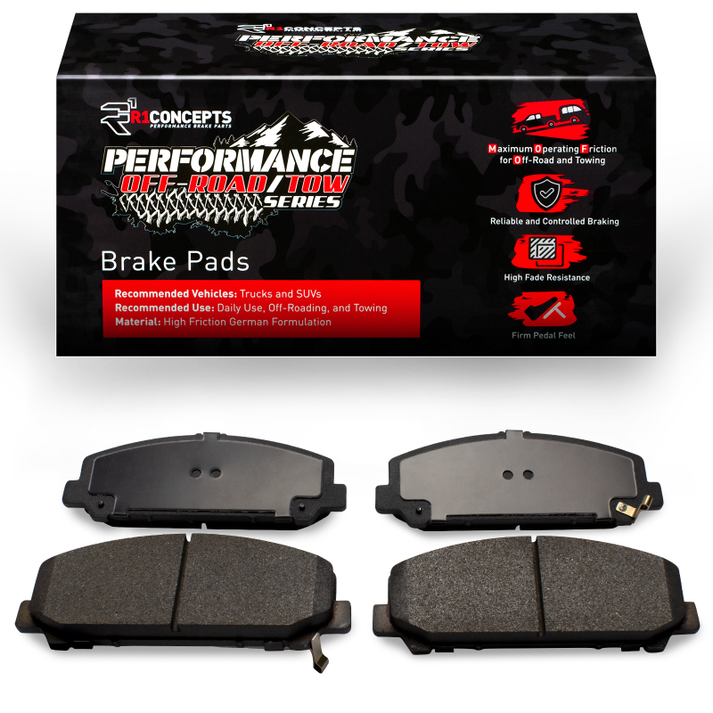 Nissan Titan Brake Pads - Front - R1 Concepts - Off-Road/Tow - `05-`24